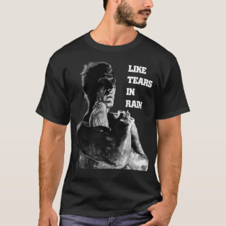 SOORTGELIJKE TEARS IN DE RUNDVLEES T-SHIRT