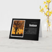 Soortsympathie Aangepaste naam Equine Spiritueel Kaart (Gele Bloem)