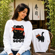 SOOT-shirts voor-/achterkant alle stijlen