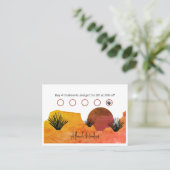 Soothing Desert Moon Meditation  Klantenkaartje (Staand voorkant)