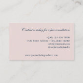 Soothing Sunset Add Logo Funeral Director Visitekaartje (Achterkant)