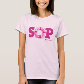 SOP Bespaar onze ongeboren pools Vrouwen Roze T-shirt