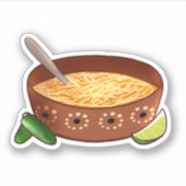 Sopa De Fideo Sticker (Voorkant)