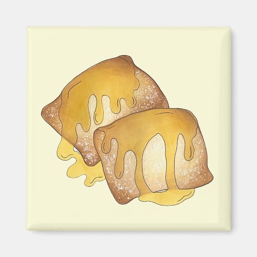 Sopaipilla Cachanga Sopaipa Gebakken gebak Magneet (Voorkant)