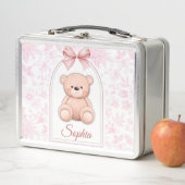 Sophia | Aangepaste Roze Teddybeer Nursery Design (In situ)