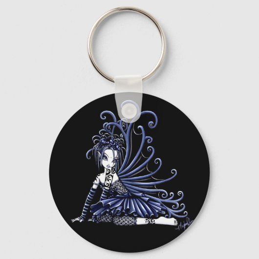 Sophia Blue Tattoo Fairy Sleutelhanger (Voorkant)