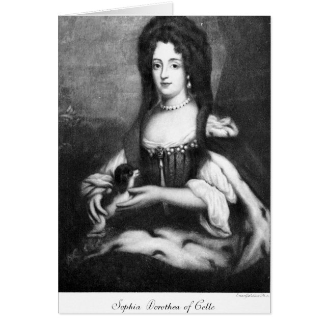 Sophia Dorothea van Celle (Voorkant)