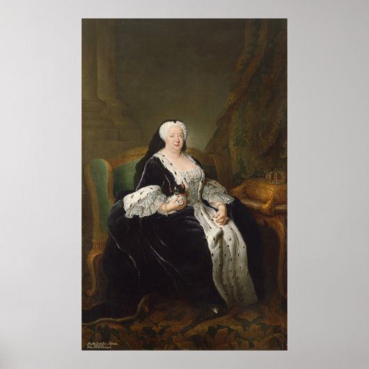Sophia Dorothea van Hannover Poster (Voorkant)