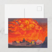 Sophia, het Wisdom van de Almachtige door Roerich Feestdagenkaart (Voorkant / Achterkant)