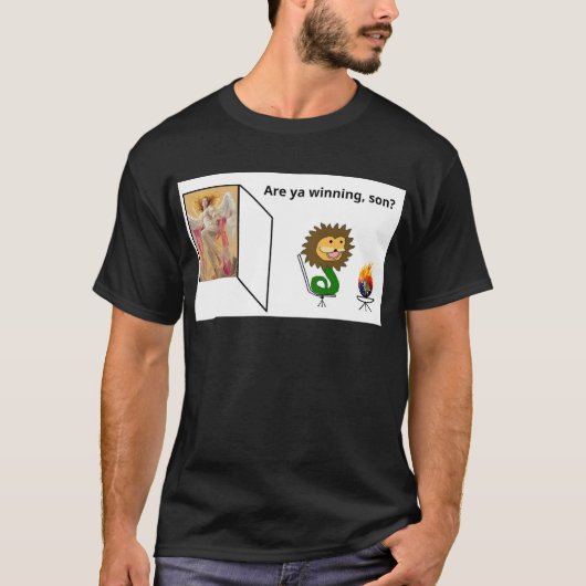 Sophia/Jaldaboath Meme-T-shirt T-shirt (Voorkant)