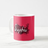 Sophia - Jouw naam over Mok - Beste cadeautjes | k (Voorkant links)