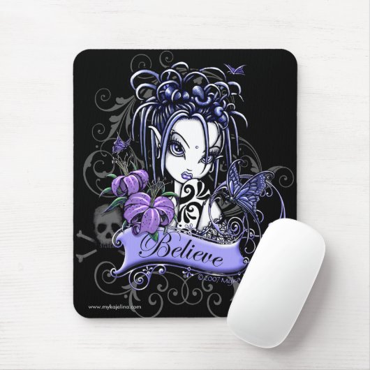 "Sophia Lilly" Believe Butterfly Fairy Mousepad Muismat (Met muis)