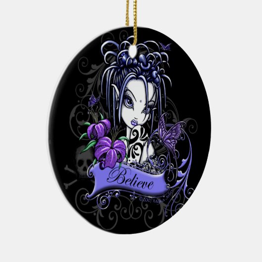 "Sophia Lilly" Believe Fairy Art Ornament (Rechts)