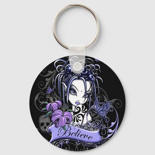 Sophia Lilly Believe Flower Fairy Sleutelhanger (Voorkant)