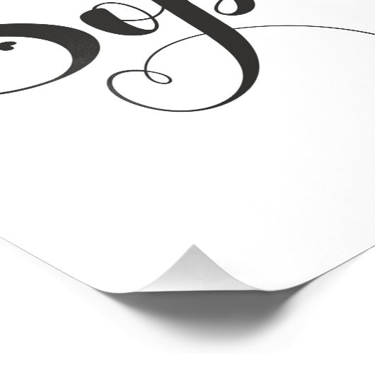 Sophia naam teken Sophia floral Calligraphy Baby Foto Afdruk (Hoek)