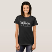 Sophia Name Chemistry Elements Women Names T-shirt (Voorkant volledig)