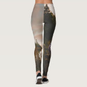 Sophia op de Leggings van Sunset Yoga (Achterkant)