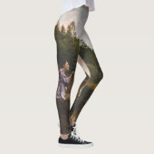 Sophia op de Leggings van Sunset Yoga (Rechts)