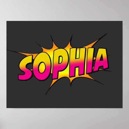 Sophia Poster (Voorkant)