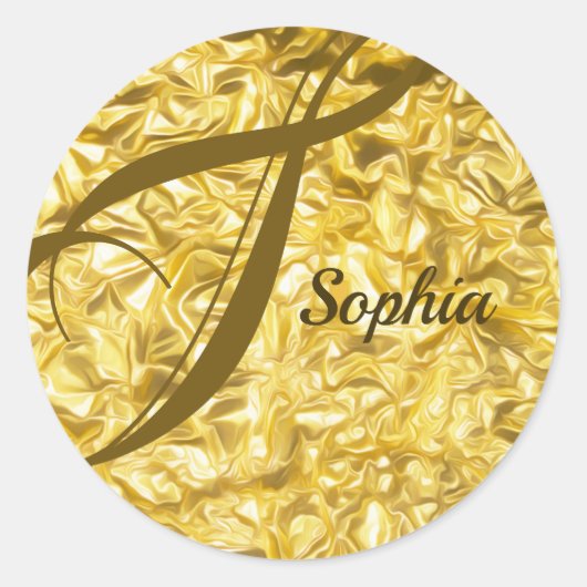 Sophia Ronde Sticker (Voorkant)