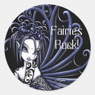 "Sophia" ronde Stickers