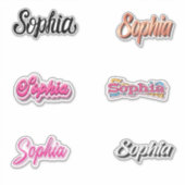 Sophia Sticker Pack (Voorkant)