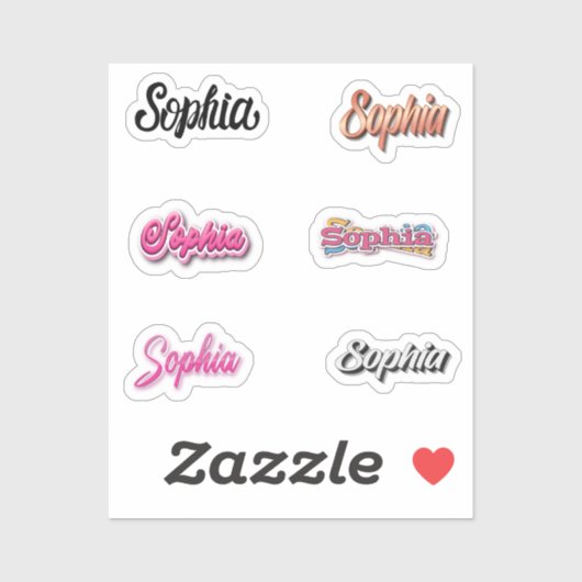 Sophia Sticker Pack (Vel)