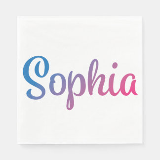 Sophia Stijlvol Cursief Servet