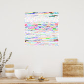 Sophia Text Design II Print (Keuken)