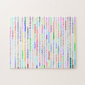 Sophia Text Design II Puzzle Legpuzzel (Horizontaal)