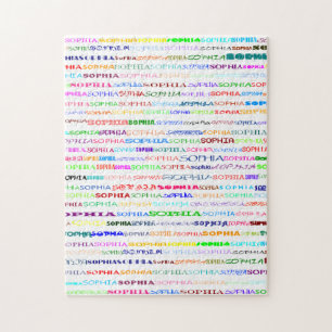 Sophia Text Design II Puzzle Legpuzzel