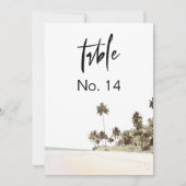 SOPHIA | Tropisch palmlijstnummer van de keizerstr Kaart (Voorkant)