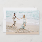 SOPHIA | Tropische palm van het strand van Island  Kaart (Achterkant)