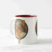 Sophia van Alphonse Mucha Tweekleurige Koffiemok (Voorkant links)