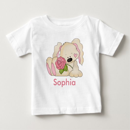 Sophia's gepersonaliseerde Bunny (Voorkant)