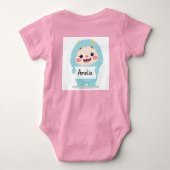 Sophia's Super Sweet Monster Romper (Achterkant)