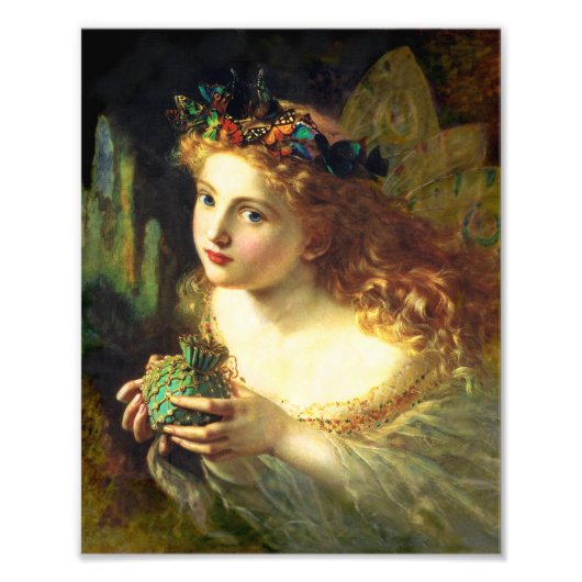 Sophie Anderson Fairy Canvas afdrukken Foto Afdruk (Voorkant)