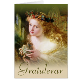 Sophie Anderson Fedrottning CC0484 Födelsedagskort