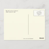 Sophie Anderson's "Neem het eerlijke gezicht van d Briefkaart (Achterkant)