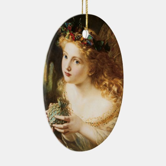 Sophie Anderson's "Neem het eerlijke gezicht van d Keramisch Ornament (Rechts)