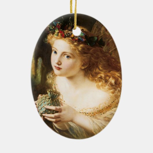 Sophie Anderson's "Neem het eerlijke gezicht van d Keramisch Ornament (Achterkant)