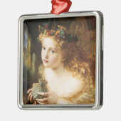 Sophie Anderson's "Neem het eerlijke gezicht van d Metalen Ornament (Links)