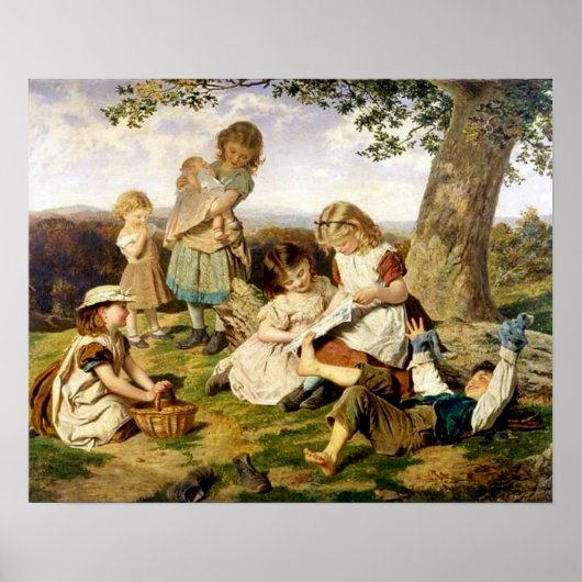 Sophie Anderson's "The Children's Story Book" Poster (Voorkant)