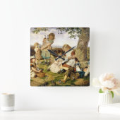 Sophie Anderson's "The Children's Story Book" Vierkante Klok (Huis)