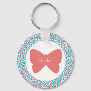 Sophie Butterfly Stippen Sleutelhanger - 369