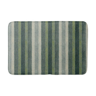 SOPHIE-collectie | Sagegroene strepen Badmat