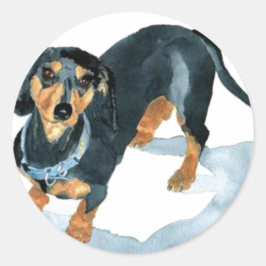 Sophie de Dachshund Stickers (Voorkant)
