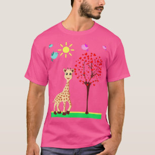 Sophie de giraffe t-shirt
