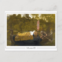 Sophie Gengembre Anderson #5 - Briefkaart met fijn