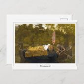 Sophie Gengembre Anderson #5 - Briefkaart met fijn (Voorkant / Achterkant)